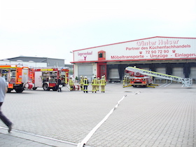 Feueralarm in Wentorf